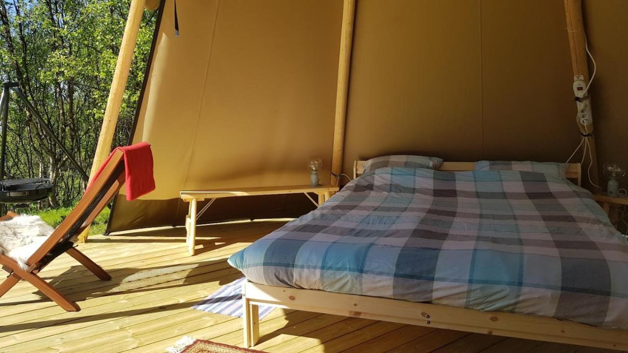 Fjallnaes Camping & Lodges Ostra Malmagen Екстер'єр фото